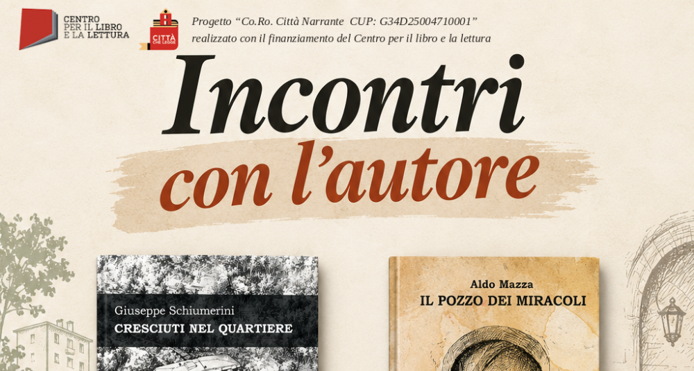 Alla Biblioteca Pometti di Corigliano-Rossano due incontri con gli autori: Giuseppe Schiumerini e Aldo Mazza per il progetto di lettura