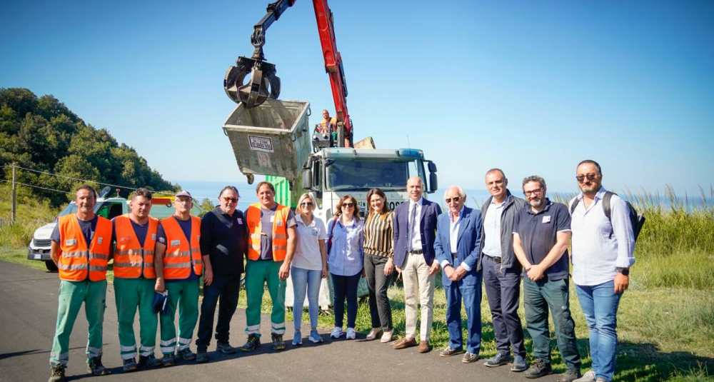 Belvedere Marittimo, addio ai cassonetti nelle contrade: completata l’estensione del porta a porta