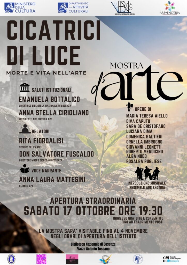 Cosenza Cicatrici di luce - Morte e vita nell’arte