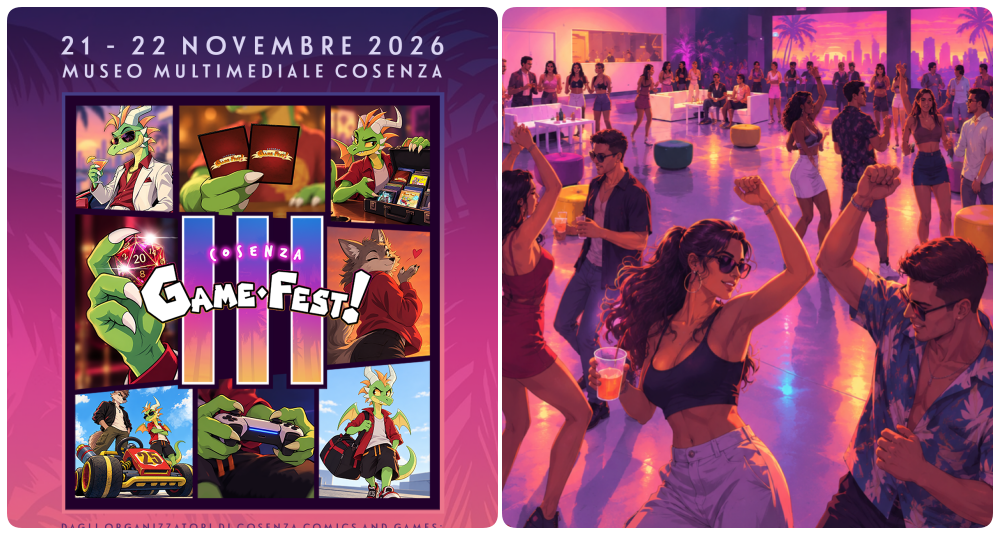 Nuova location in Piazza Bilotti, il Cosenza Game Fest si sposta al Museo Multimediale