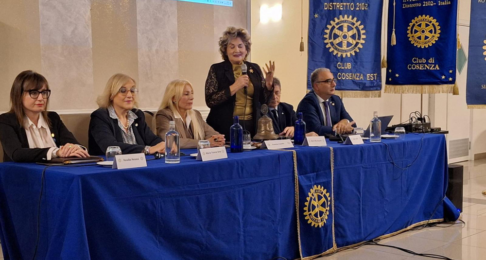 Cosenza, il Rotary rilancia la cultura come leva di sviluppo per il territorio