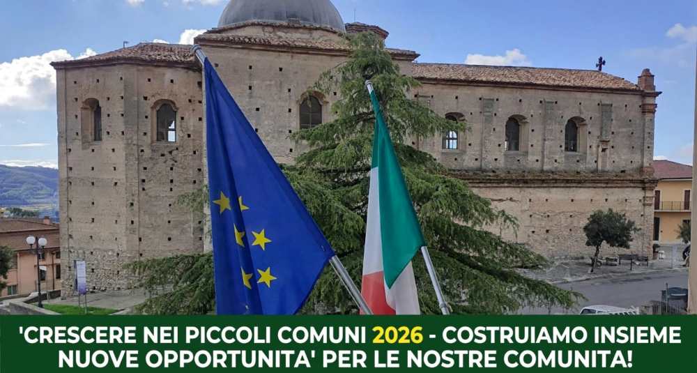 Frascineto ottiene i fondi nazionali del bando “Crescere nei piccoli comuni 2026”: in arrivo oltre 12mila euro