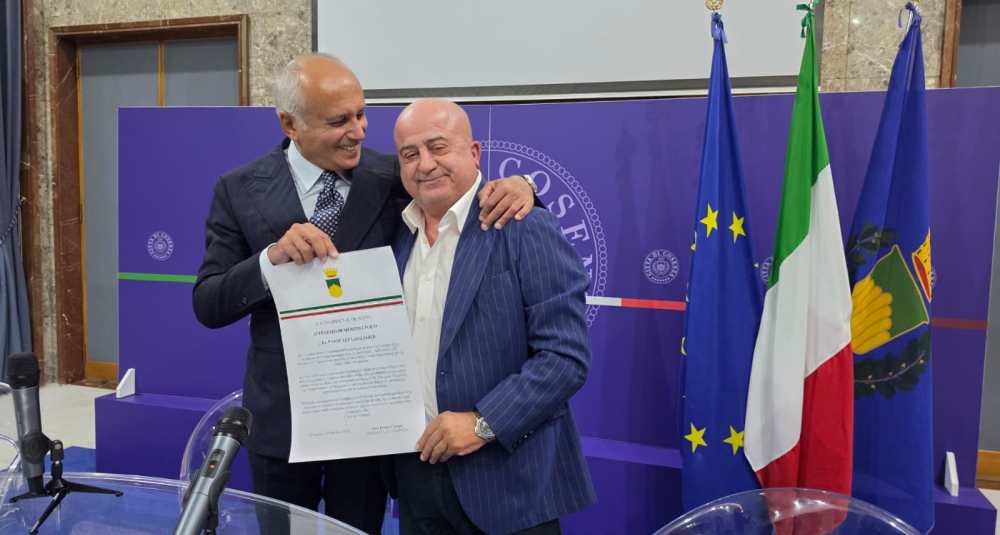 Cosenza premia lo storico fondatore del 118: benemerenza civica al dottor Pasquale Gagliardi