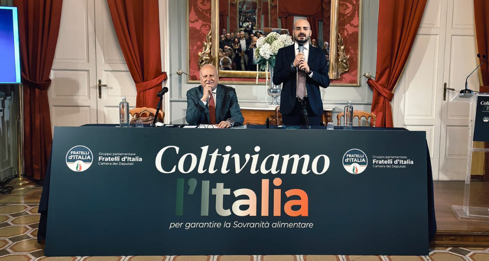 Fratelli d’Italia dialoga con il mondo agricolo: sala gremita a Cosenza per “Coltiviamo l’Italia”