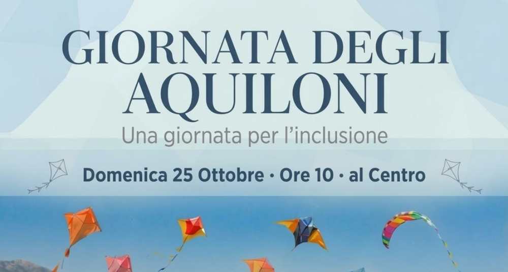 Cetraro, vola alto la solidarietà: domenica 25 ottobre c’è la Giornata degli Aquiloni