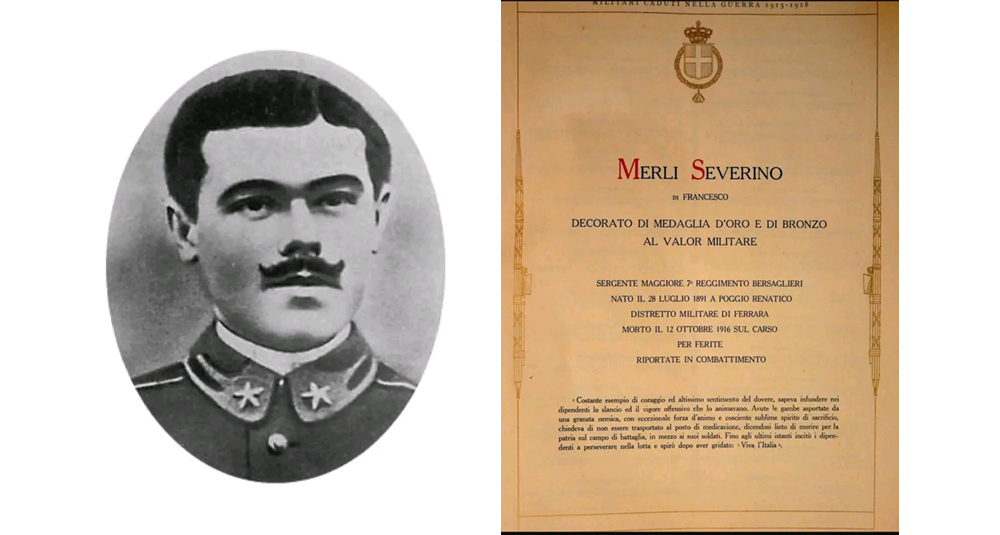 In Memoria del Sergente Maggiore Severino Merli: giovinezza, valori e sacrificio supremo sull'Isonzo