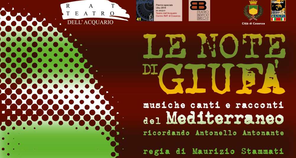 Cosenza, Moni Ovadia in scena con “Le Note di Giufà”: musica e teatro per i cinquant’anni del Centro R.A.T. nel ricordo di Antonello Antonante