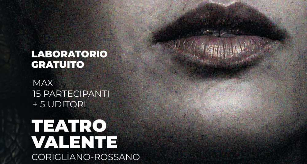Corigliano-Rossano, al via MONSTRUM: laboratorio teatrale gratuito sulla violenza di genere