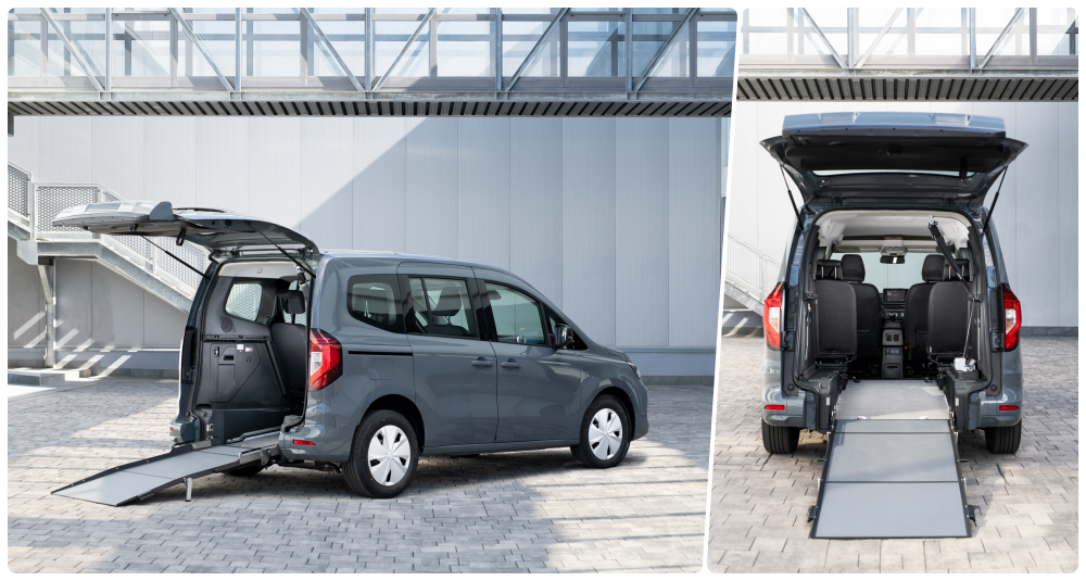 Sei Nissan Townstar Combi accessibili per sei Comuni della provincia di Cosenza