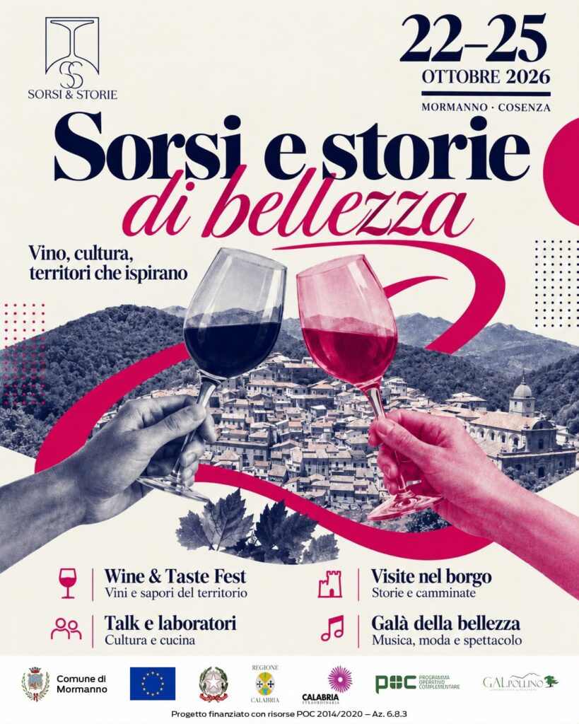 Sorsi e storie di bellezza, Mormanno dal 22 al 25 ottobre