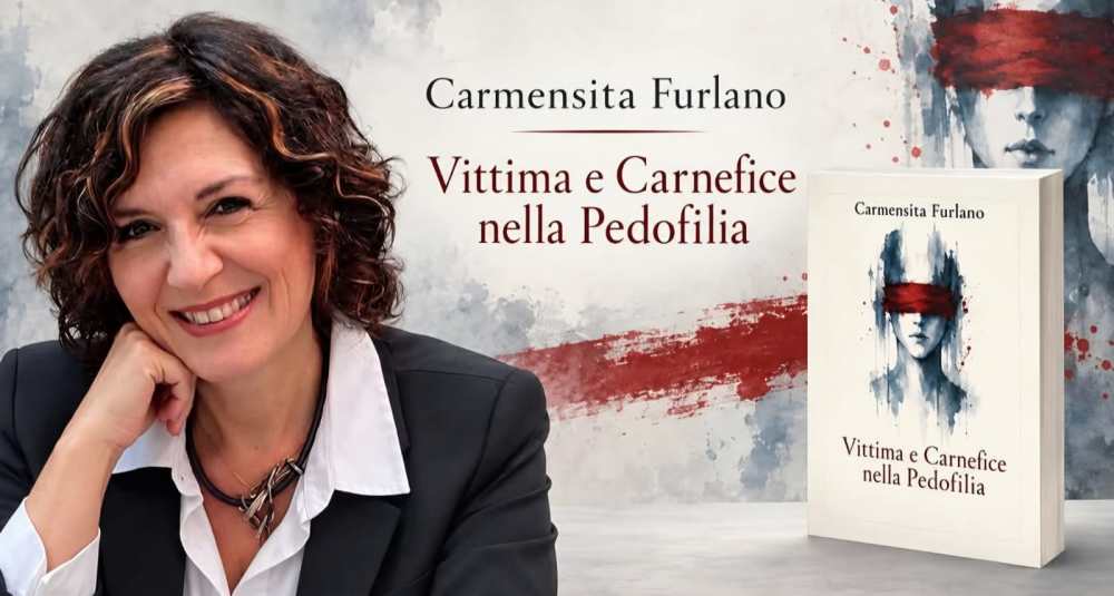 “Vittima e Carnefice nella pedofilia”: il nuovo saggio di Carmensita Furlano approda in Senato ed in Provincia di Cosenza