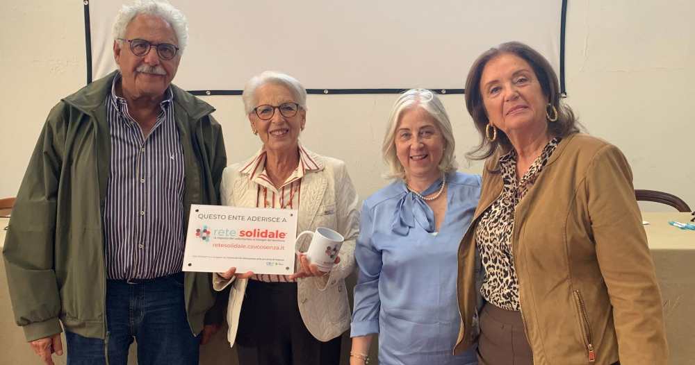 Rete Solidale compie 10 anni: a Cosenza e provincia 59 enti uniti contro le povertà