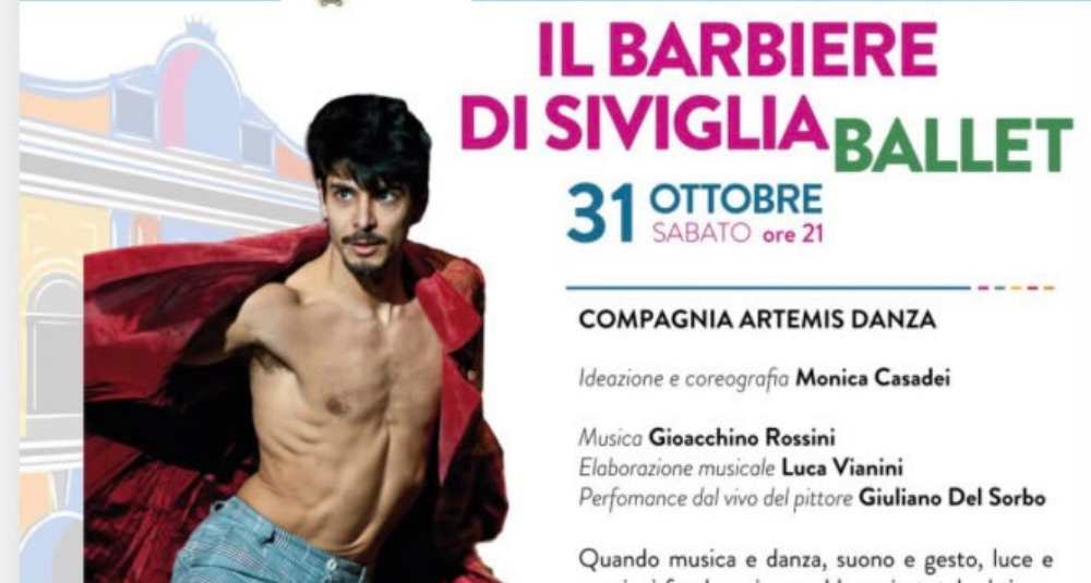 Teatro Rendano, dopo Sergio Bernal arriva “Il Barbiere di Siviglia ballet”: sabato 31 ottobre in scena la grande danza d’autore